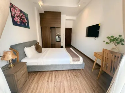 Petite chambre double — Bros Citihouse